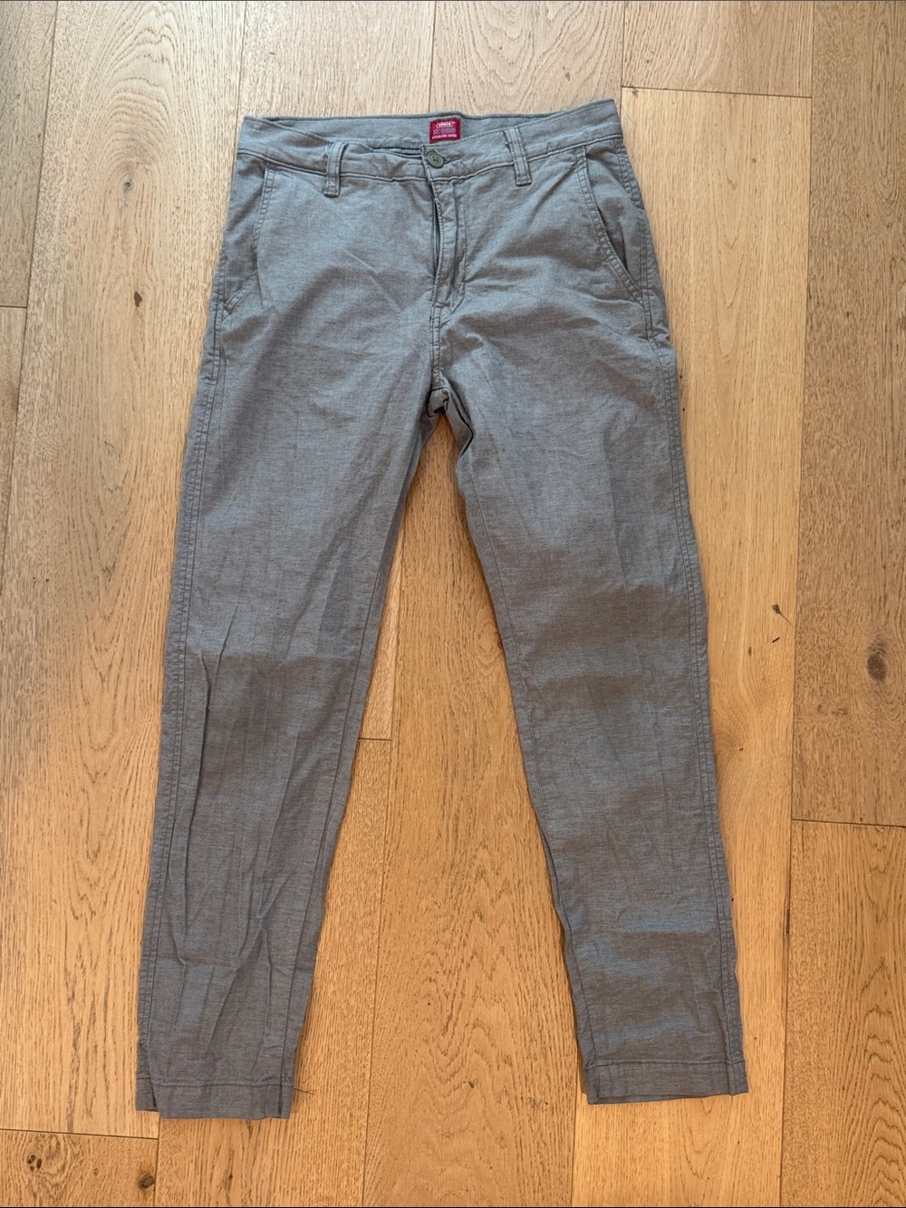 Levi’s XX Chino Light Olive Gray Men's Chino Pants 29 W 30 L
